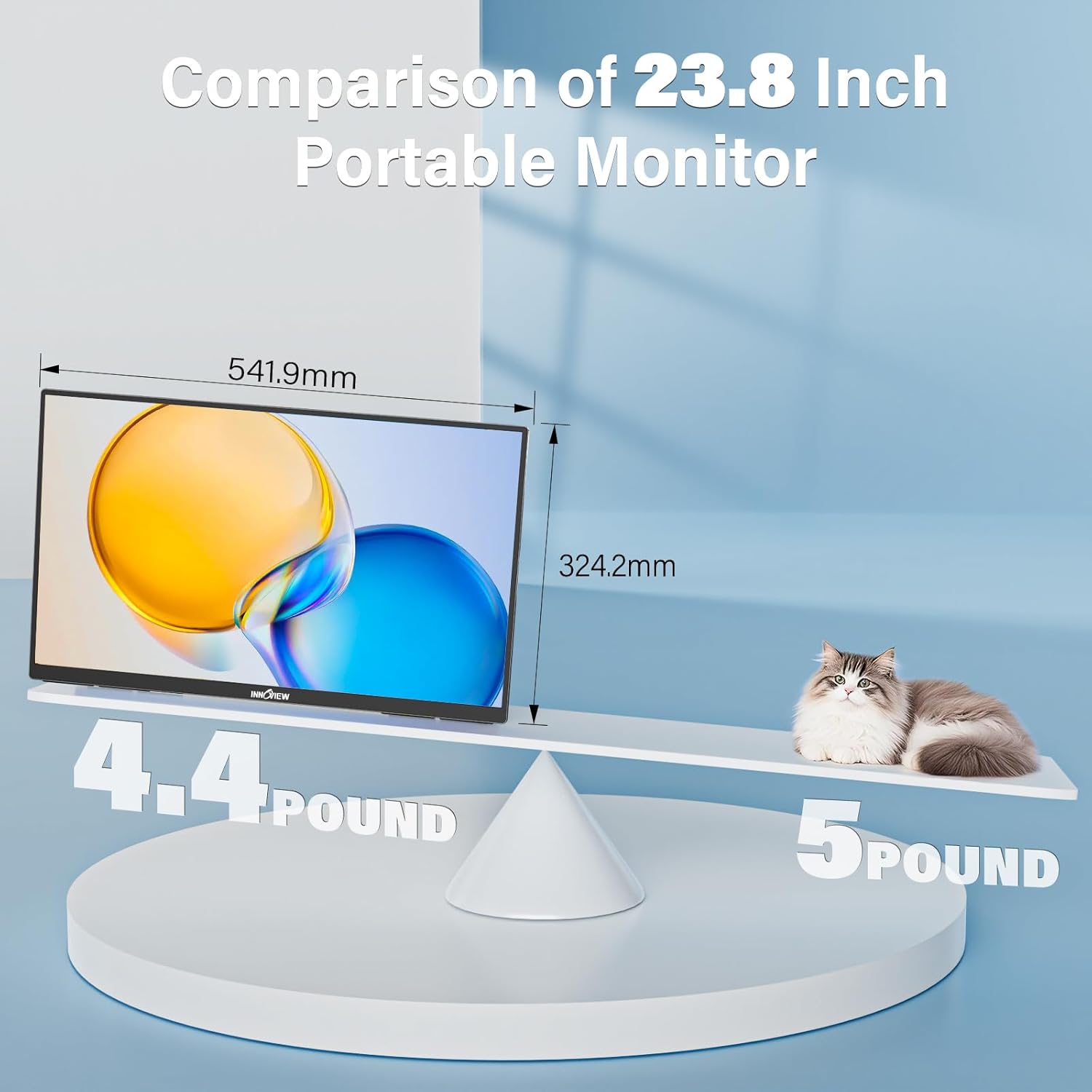 Detalle de InnoView 23.8” Portable Monitor