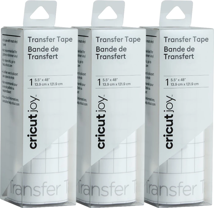 Thumbnail 5 de Cricut Joy StandardGrip Transfer Tape 14 x 122 cm Transparent 3er-Pack 📦