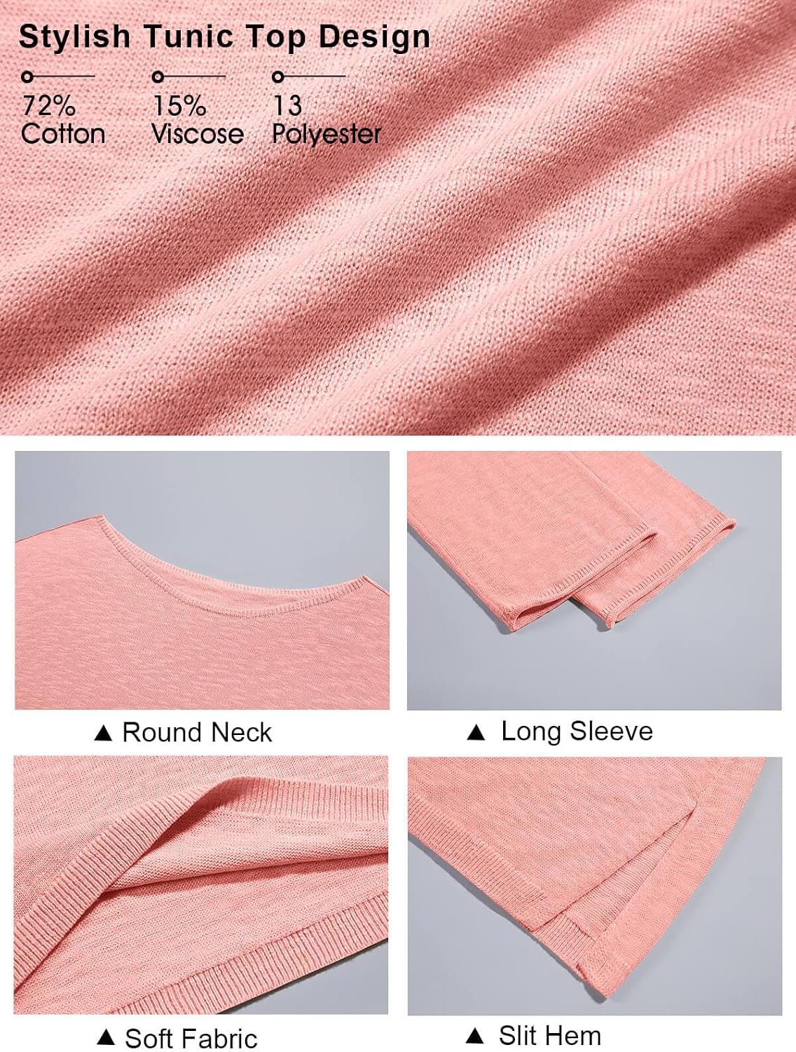 Detalle de Tankaneo Oversized Sweater Cotton
