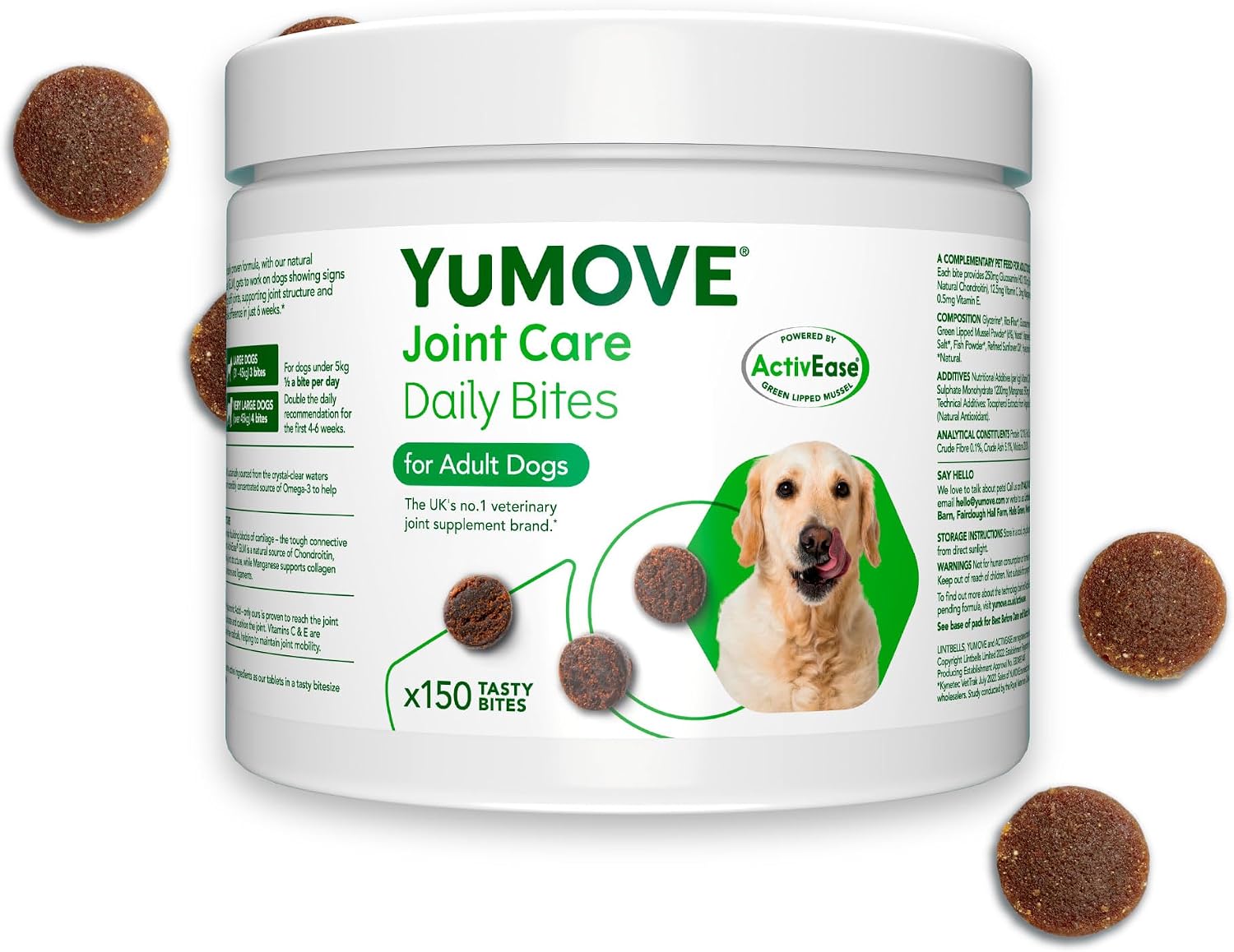 Thumbnail 6 de YuMOVE Joint Care Cani 5-8 anni – 30 bocconcini tripla azione ActivEase