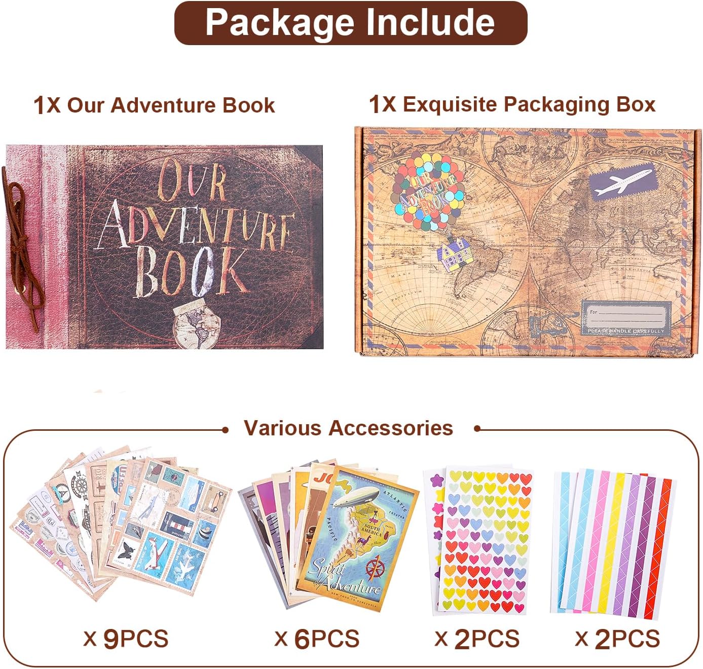 Thumbnail 5 de Our Adventure Book 📖 Álbum de Fotos y Recuerdos 80 Páginas