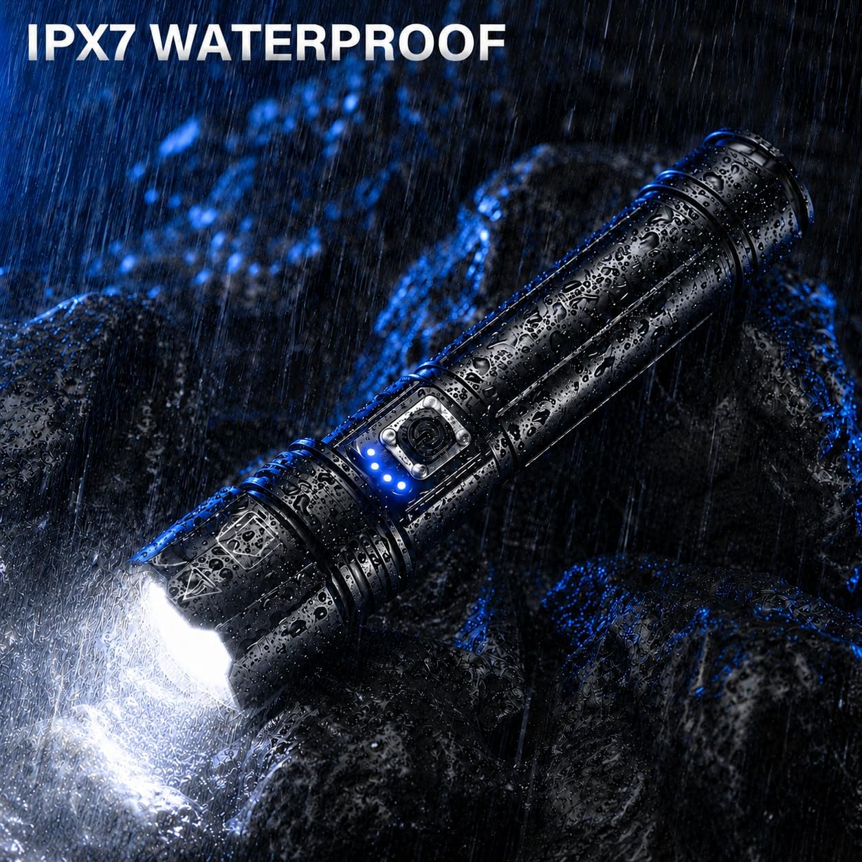 Thumbnail 5 de AKNEAR Rechargeable LED Flashlight 5000mAh