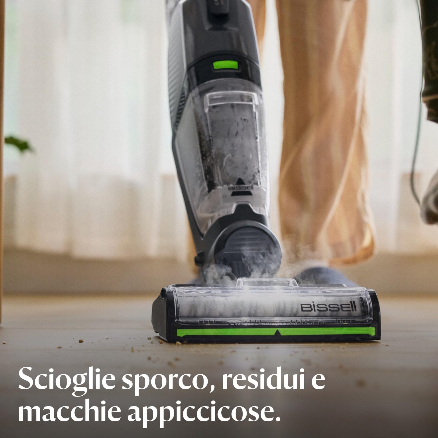 Detalle de BISSELL Multisuperficie: detergente per pavimenti (3 x 1 L) per CrossWave e SpinWave