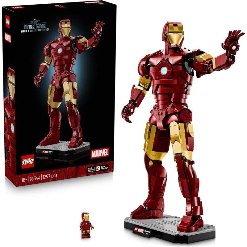 Imagen de LEGO Marvel Iron Man Mark 3 Edición para Coleccionistas 76344 — 1297 piezas en OfertitasTOP