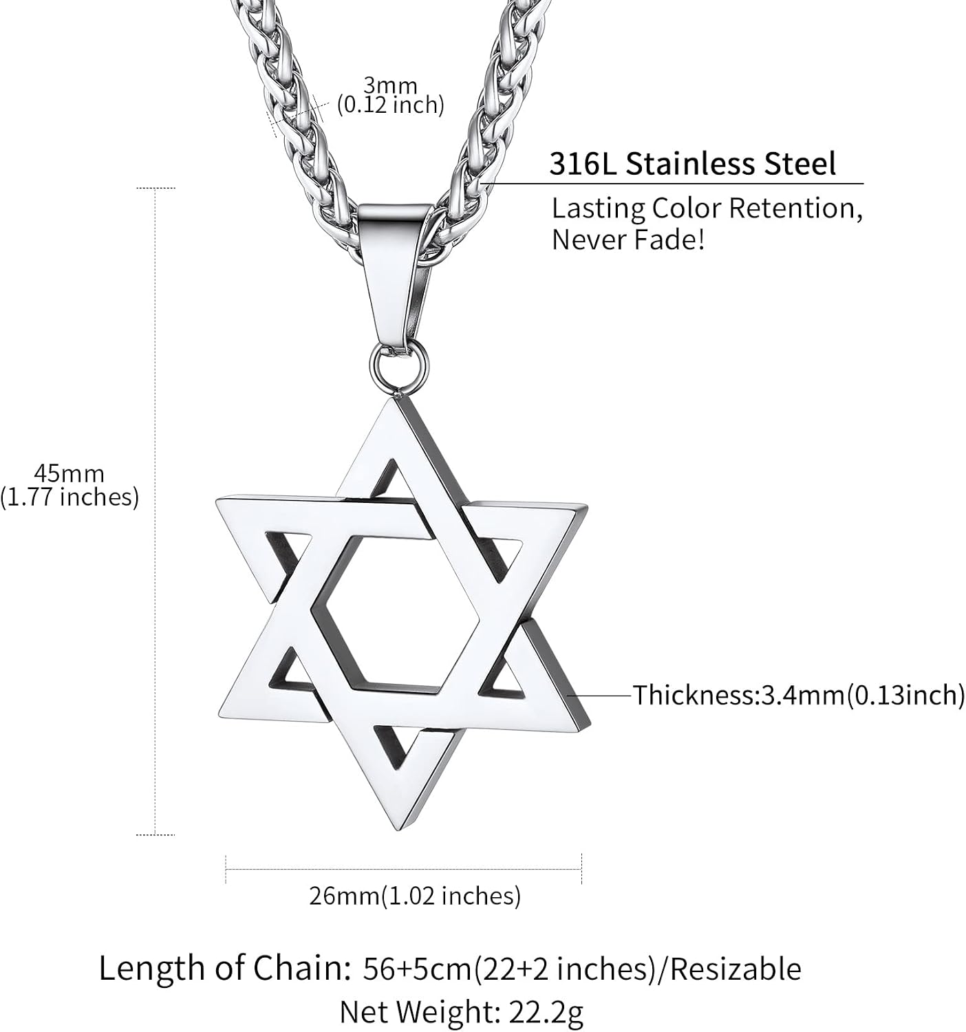 Thumbnail 6 de ChainsHouse Collier 56 cm personnalisable