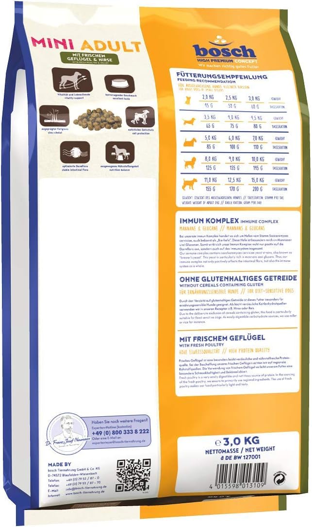 Detalle 2 de bosch HPC Mini Adult Hundetrockenfutter 3 kg