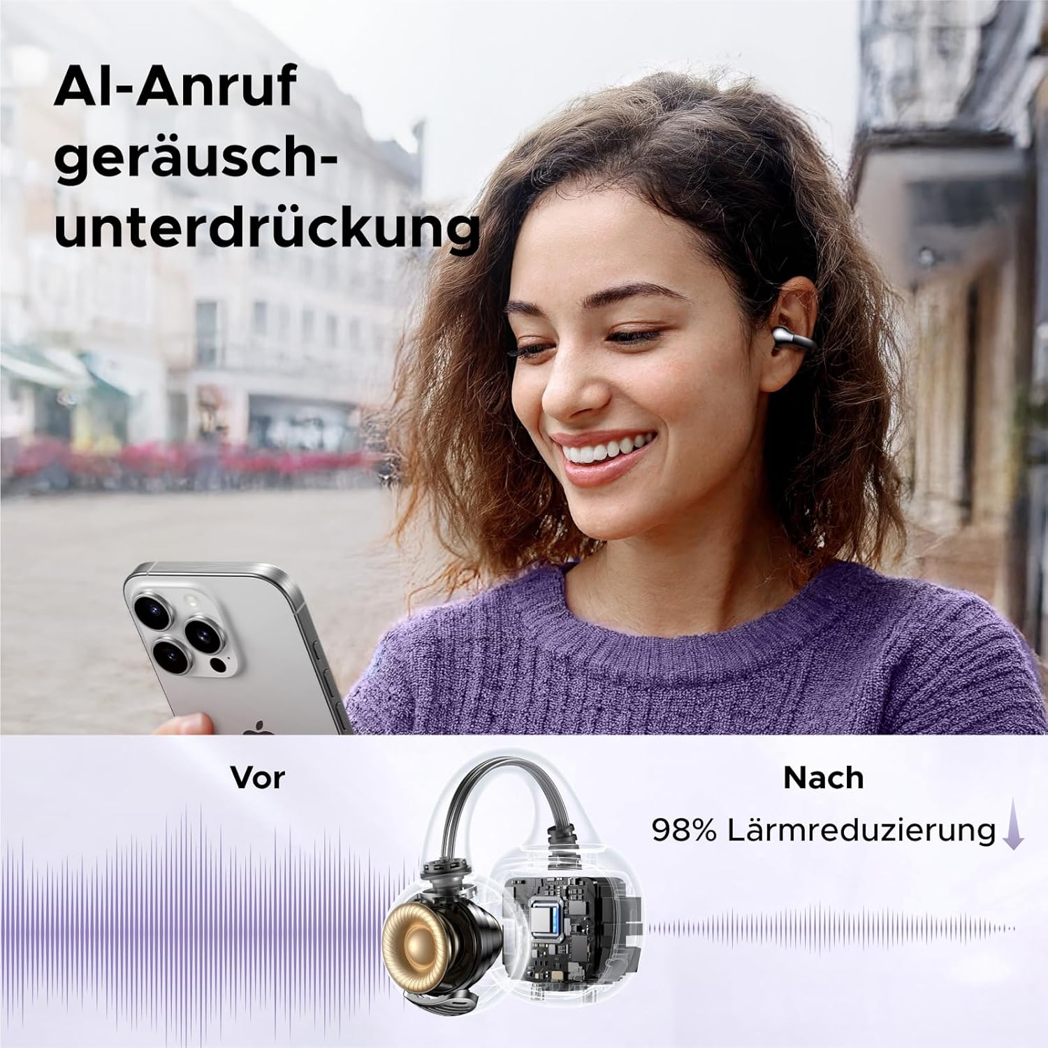 Thumbnail 5 de UGREEN HiTune S3 In-Ear Bluetooth-Kopfhörer, 30h Spielzeit