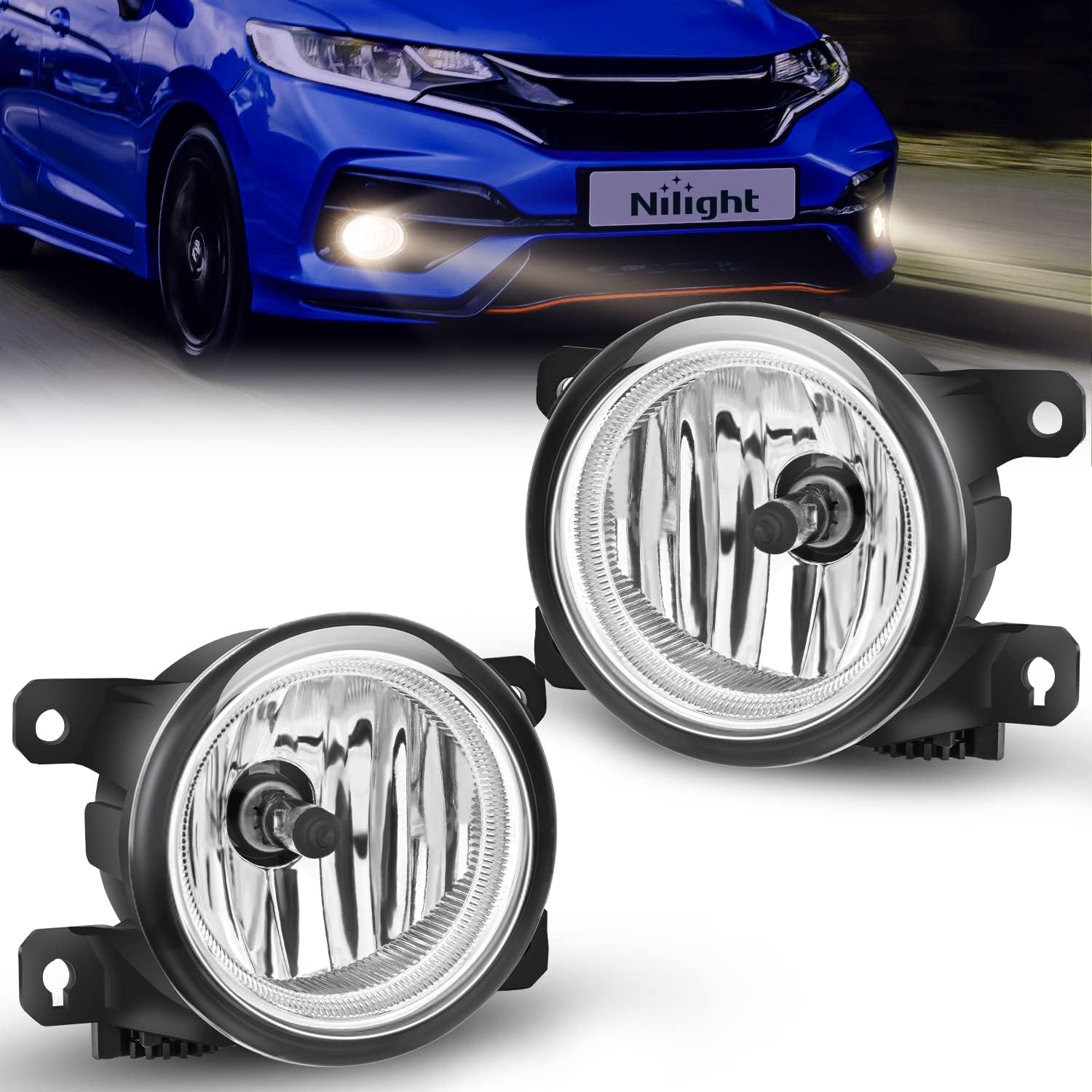 Detalle de Nilight Fog Light Assembly for Honda Civic 2015-2020