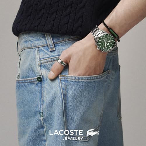 Detalle de Lacoste Bague Collection BASELINE en acier đ