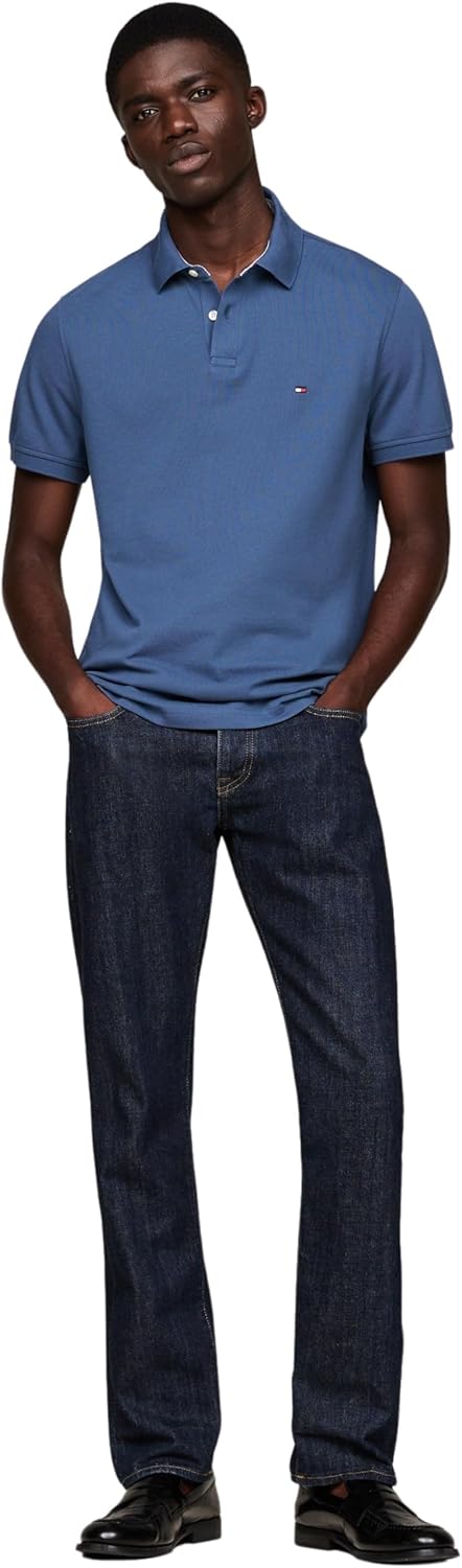 Thumbnail 3 de Tommy Hilfiger Herren Poloshirt Kurzarm 1985 Regular Fit – schlichtes Smart-Casual-Design mit Bio-Baumwolle