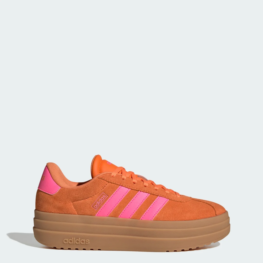 Detalle de Zapatilla VL Court Bold de Adidas – naranja, para estilo casual y juego urbano