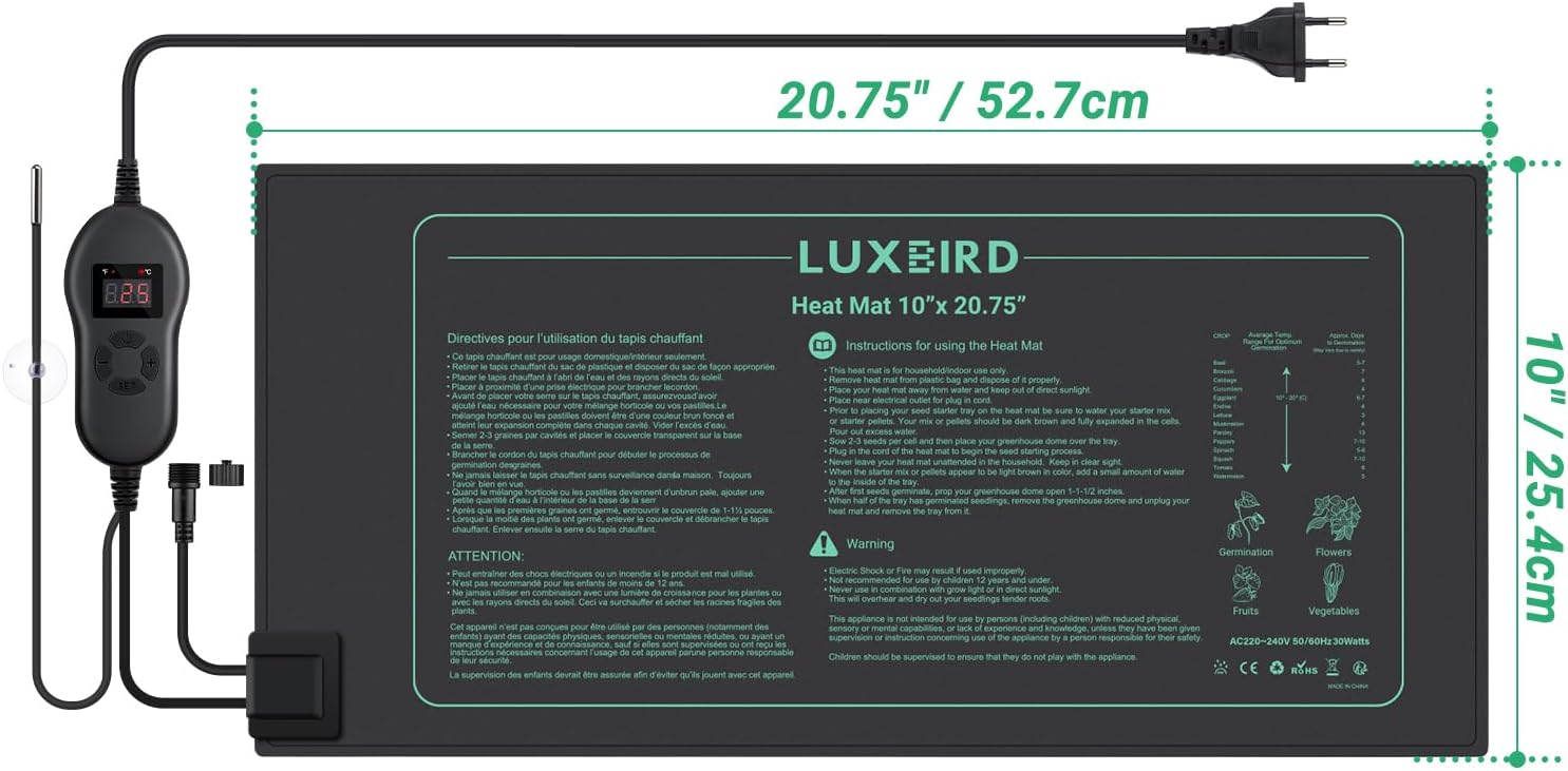 Thumbnail 3 de Luxbird Heizmatte mit Thermostat 30 Watt