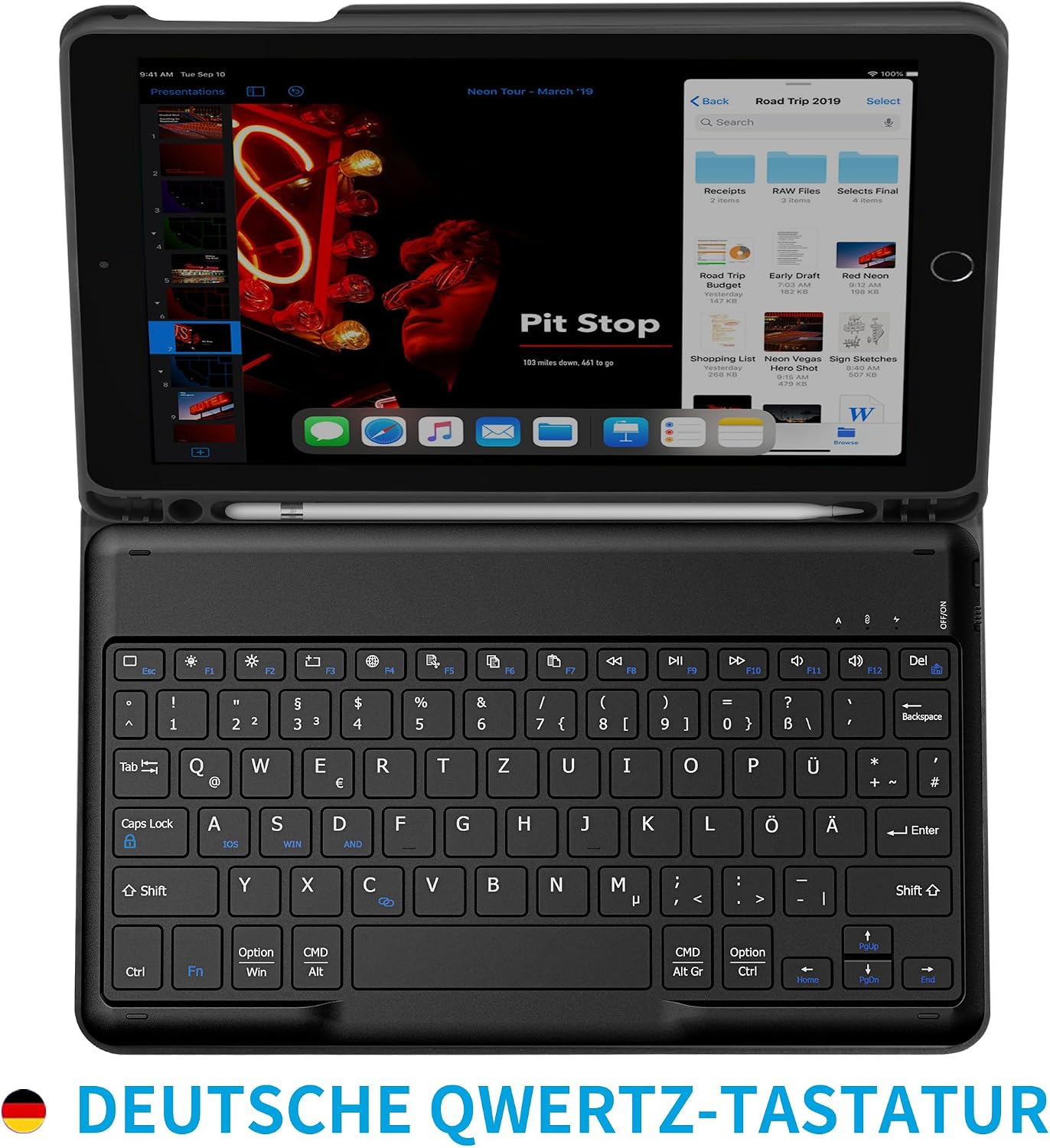 Thumbnail 2 de EasyAcc Tastatur Hülle iPad 9,7"