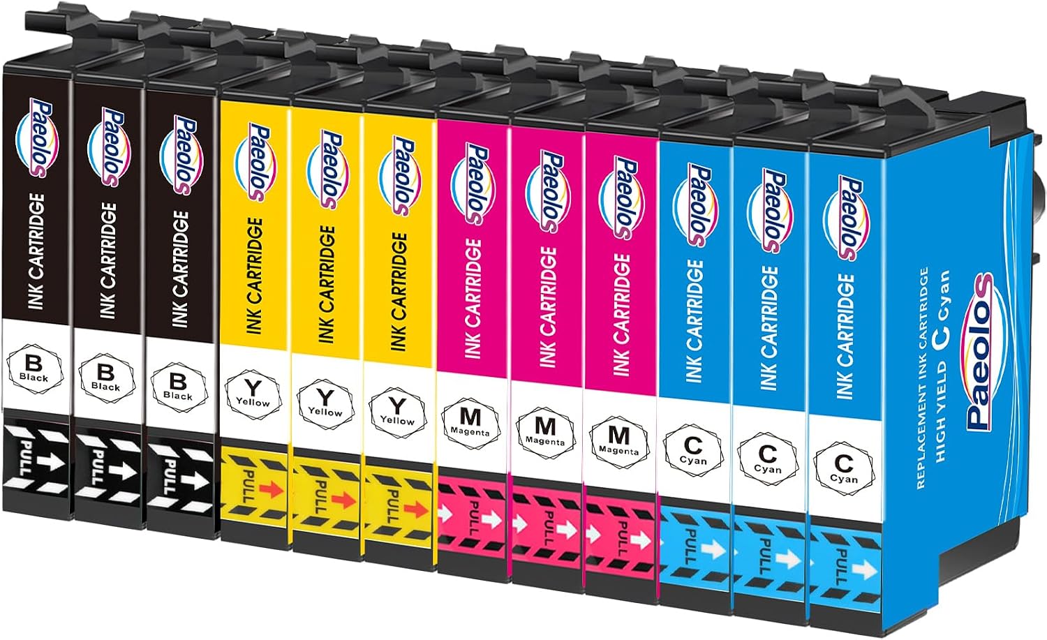 Detalle de Paeolos 405XL Ink Cartridges Multipack (Compatible Epson 405 XL) – 12 Pack