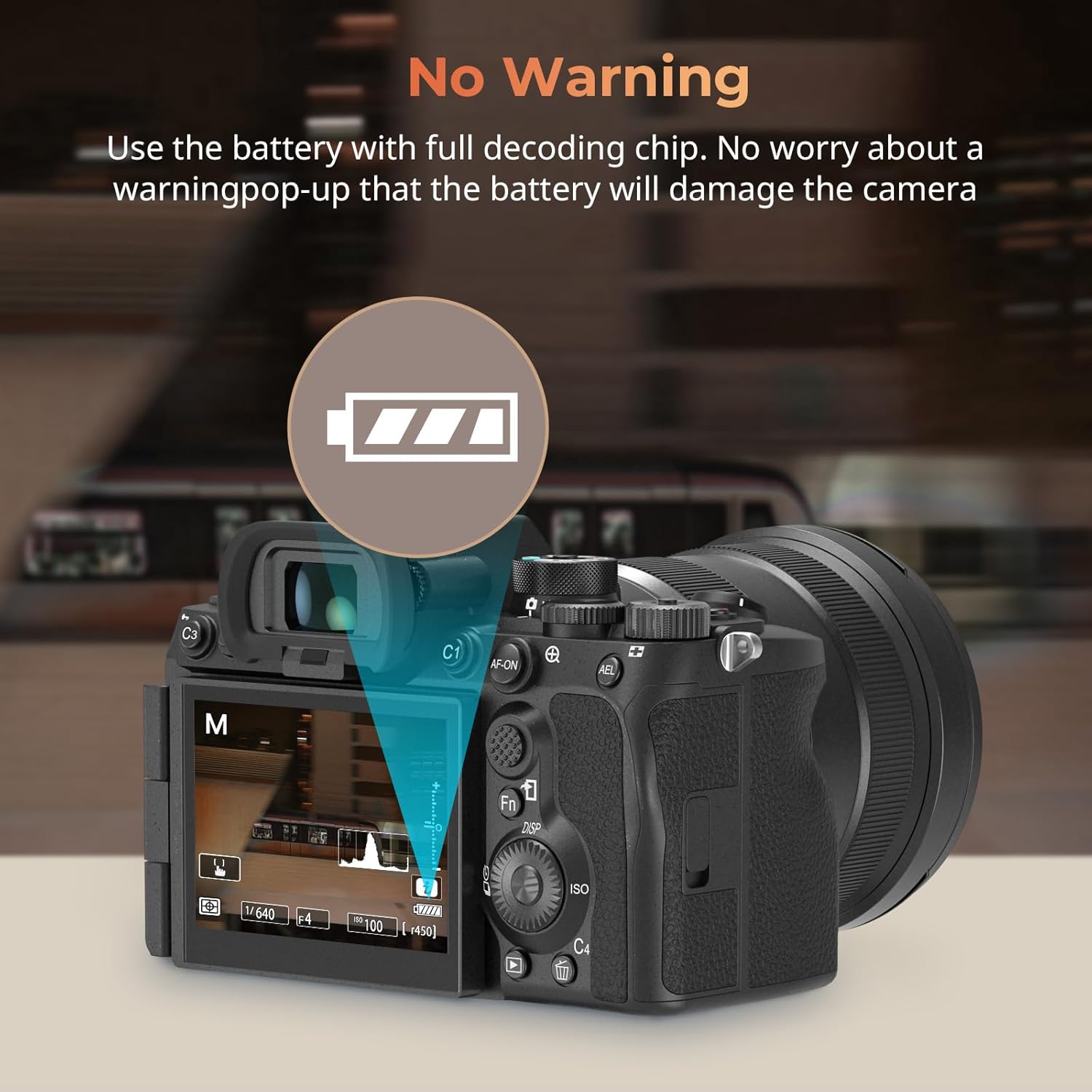 Detalle de Smallrig Batterie de rechange USB-C EN-EL15C pour Nikon – charge rapide 2,5 h