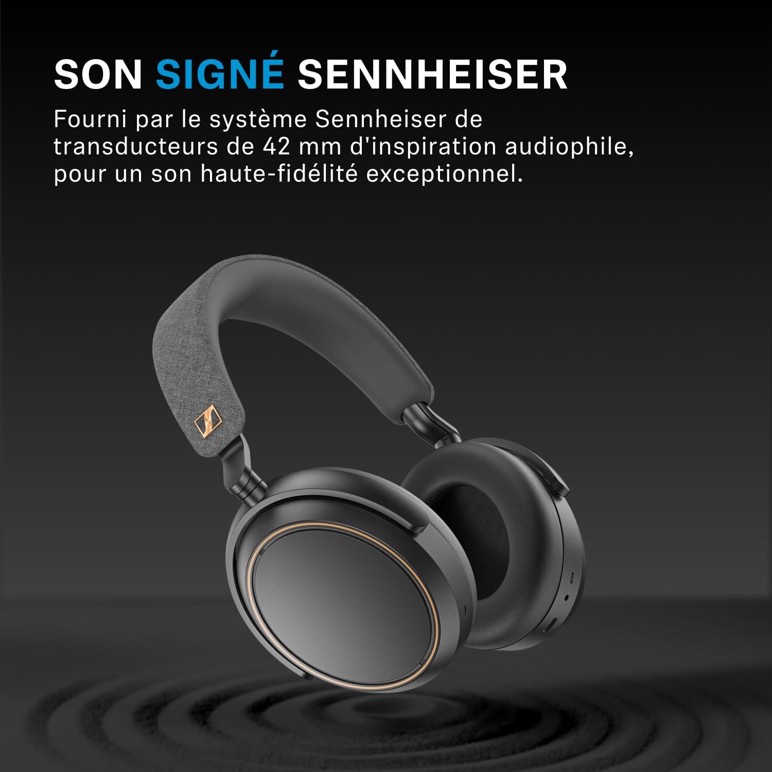 Detalle de Sennheiser MOMENTUM 4 Casque Sans Fil ANC