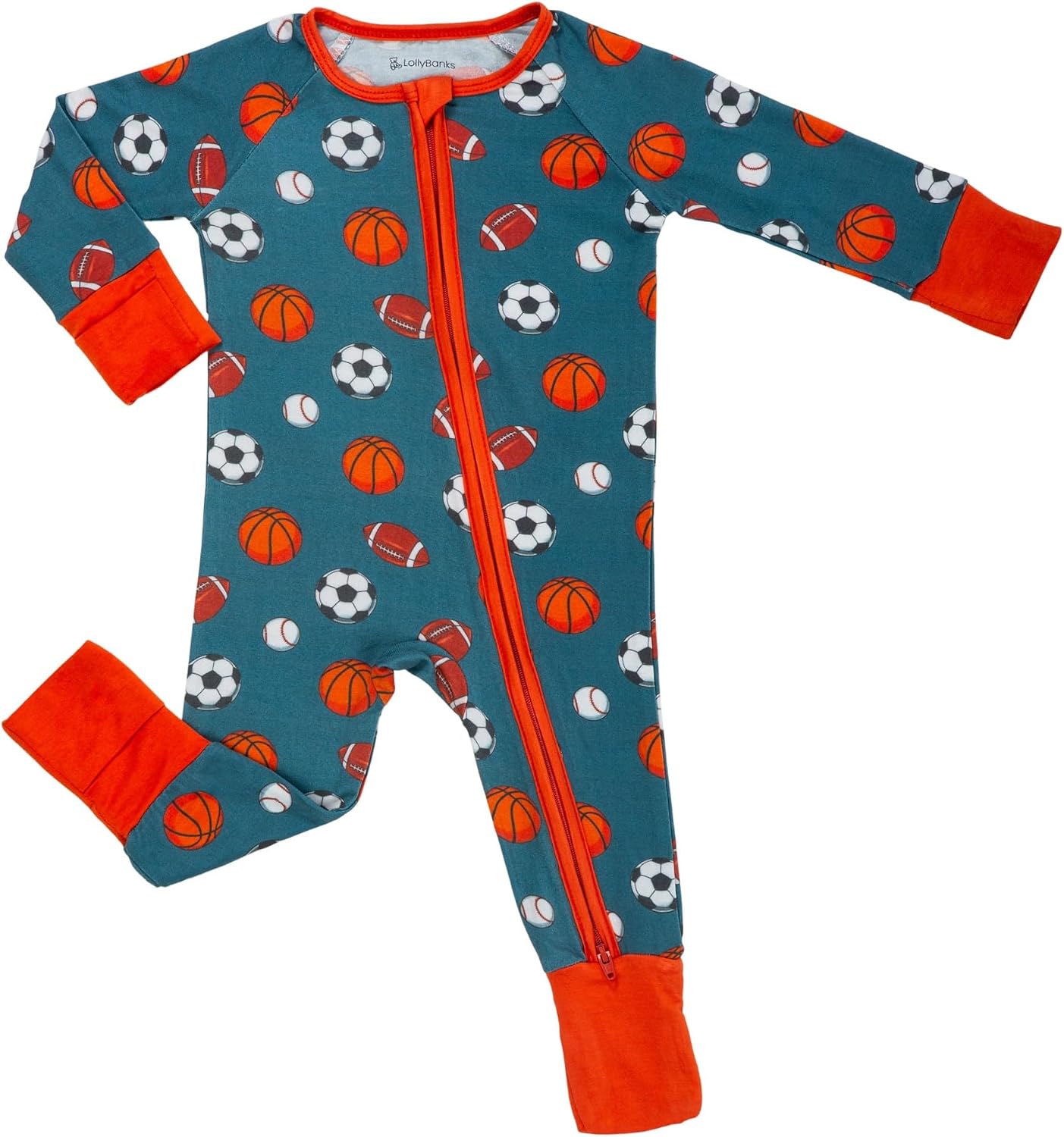 Detalle de LollyBanks Baby Pajamas in Bamboo Viscose