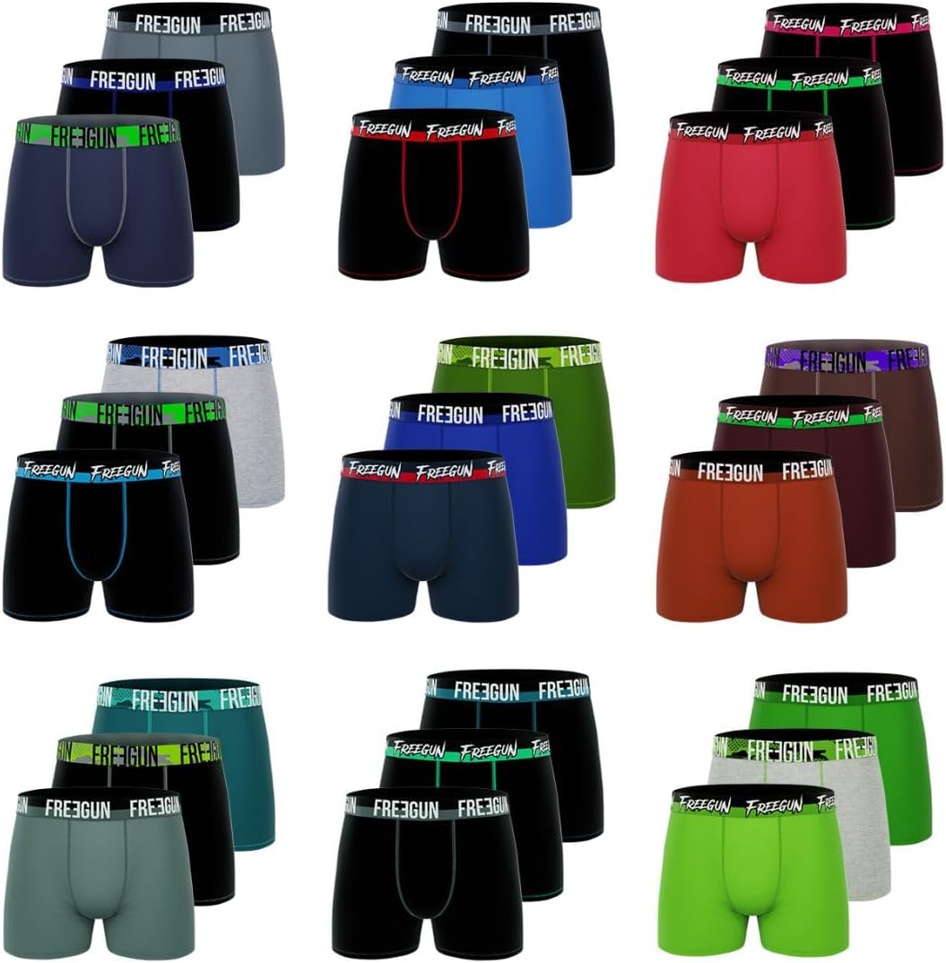 Thumbnail 2 de FREEGUN Pack Surprise Lot de 5 boxers