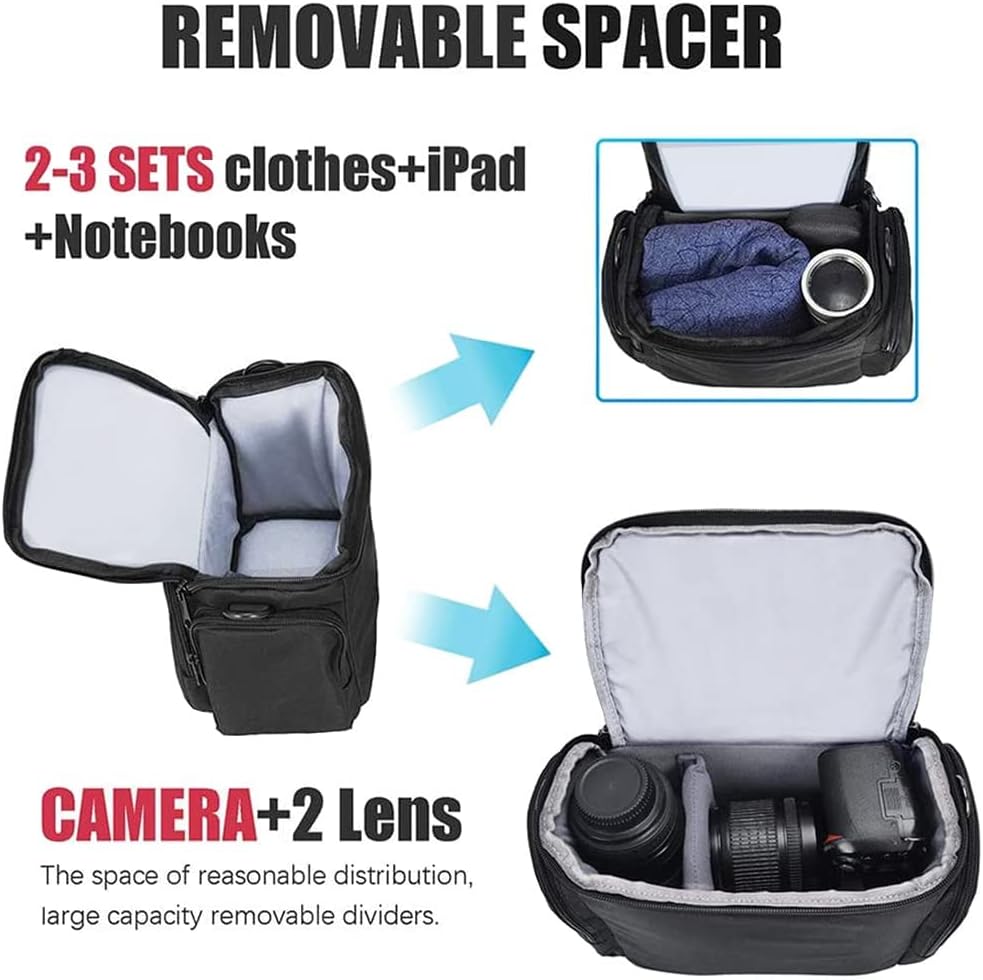 Detalle 2 de Cwatcun Sling Camera Bag Large — compact camera case