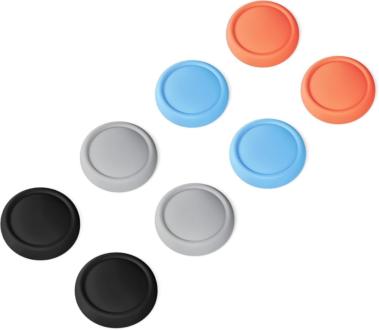 Detalle de PlayVital Thumb Grips for Nintendo Switch 2, 8-pack