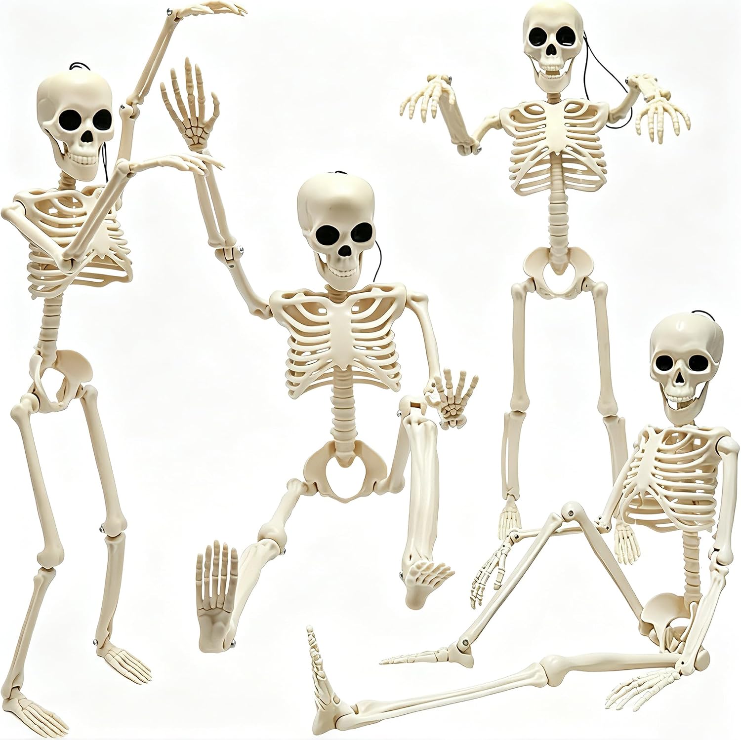 Detalle de Posable Skeleton Decorations, 15.7-Inch