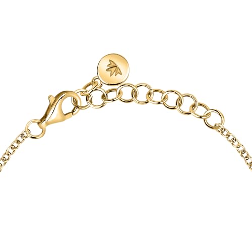 Detalle de Morellato Bracelet Femme Istanti Coeur en Acier doré et Cristaux – SAVZ19