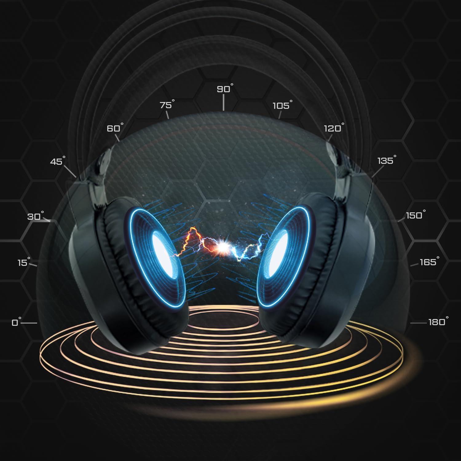 Thumbnail 6 de EMPIRE GAMING Icarus S17 Casque Gamer RGB (PS5, PS4, Xbox, PC & Mac) avec télécommande et micro flexible