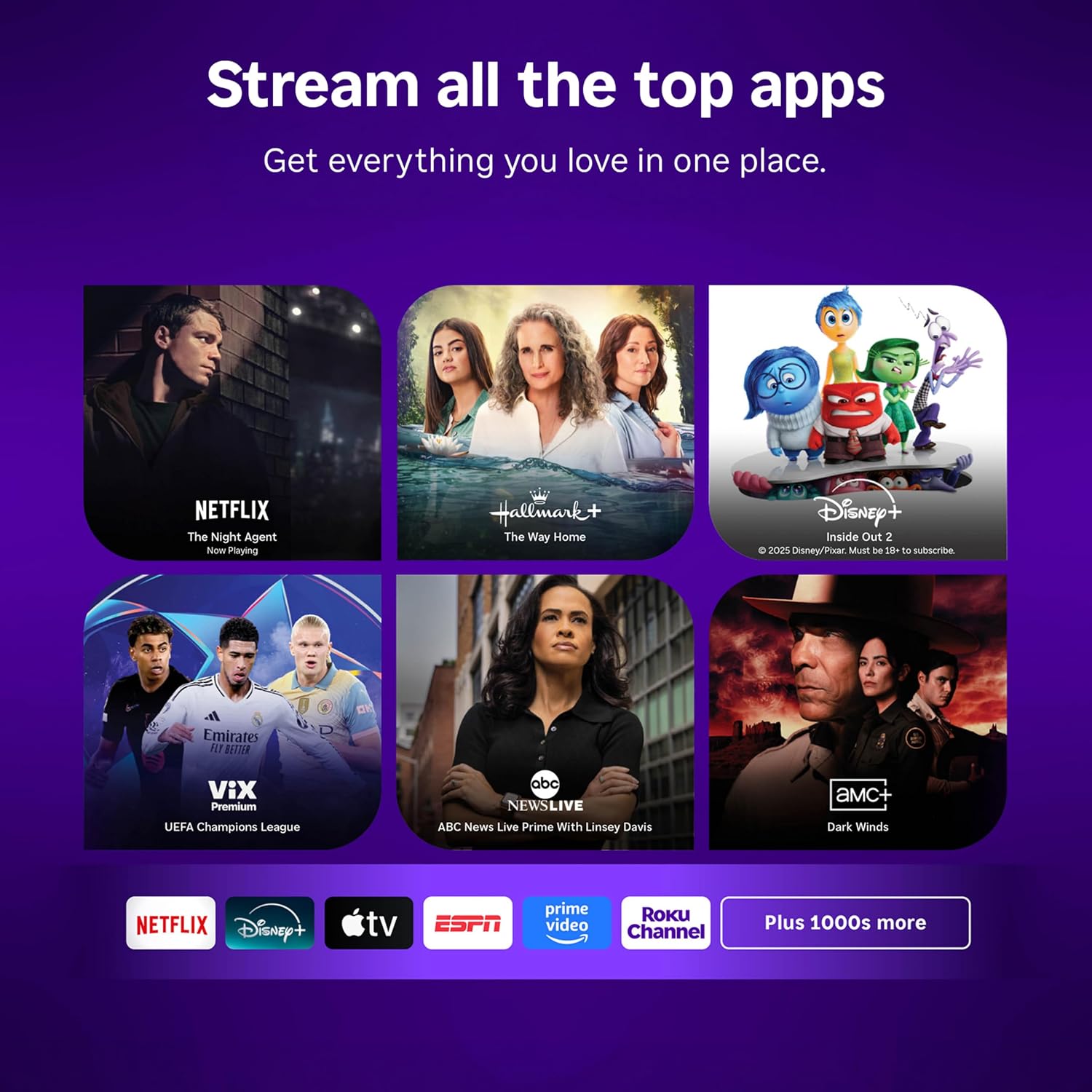 Detalle de Roku Streaming Stick 4K with Voice Remote - HDR10+ & Dolby Vision