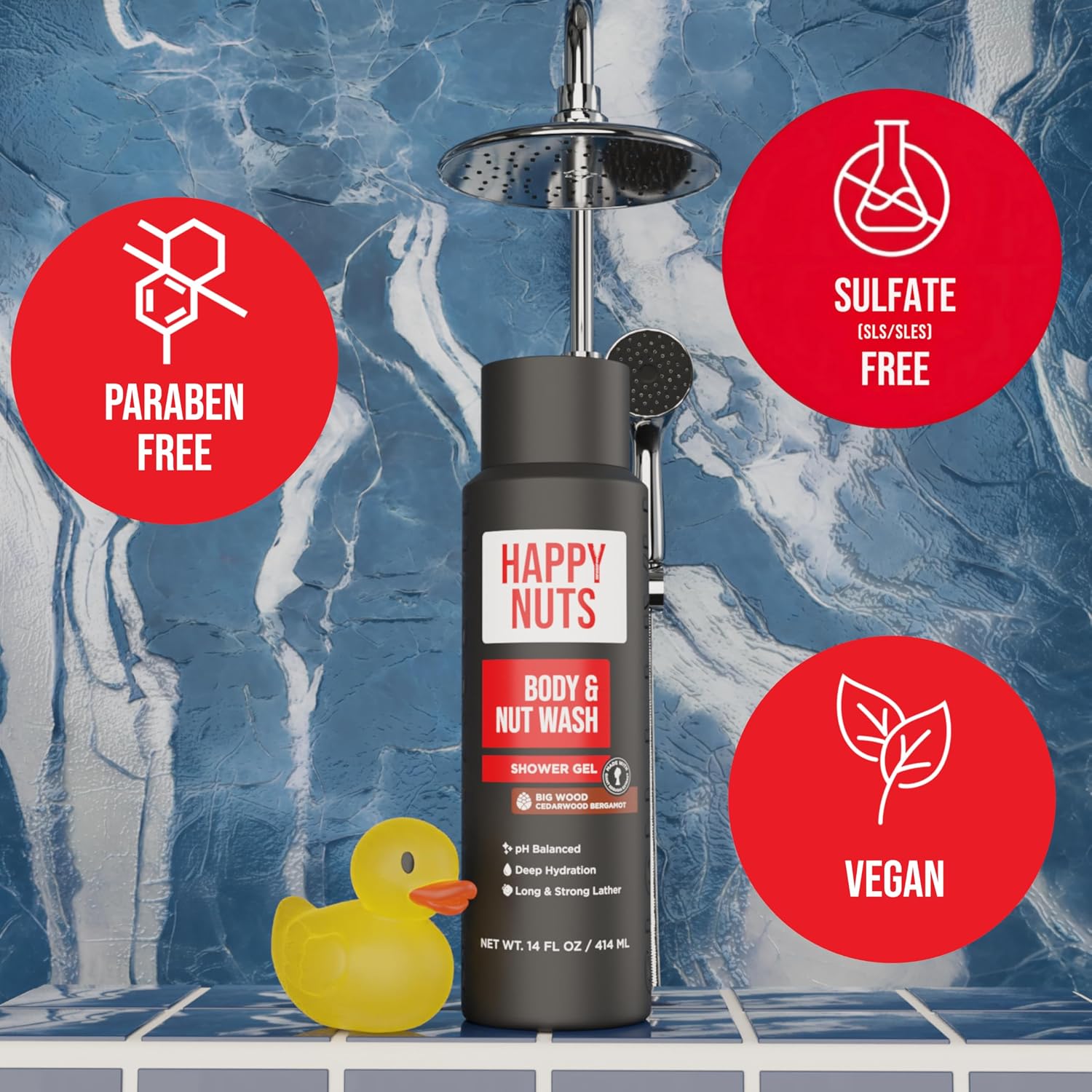 Thumbnail 5 de HAPPY NUTS Big Wood men's shower gel