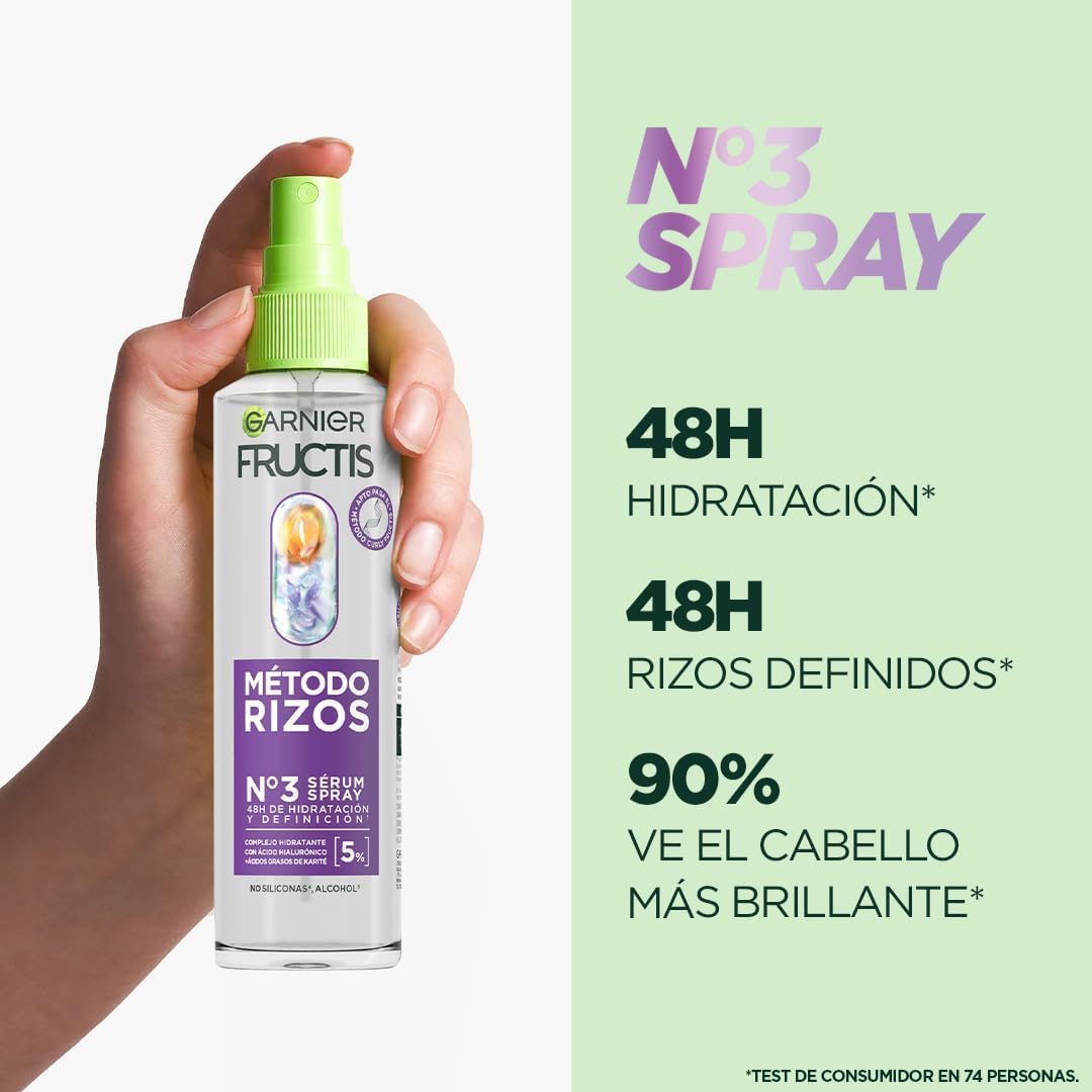 Thumbnail 5 de Garnier Fructis Método Rizos Sérum Spray 🌟 Dual 150ml