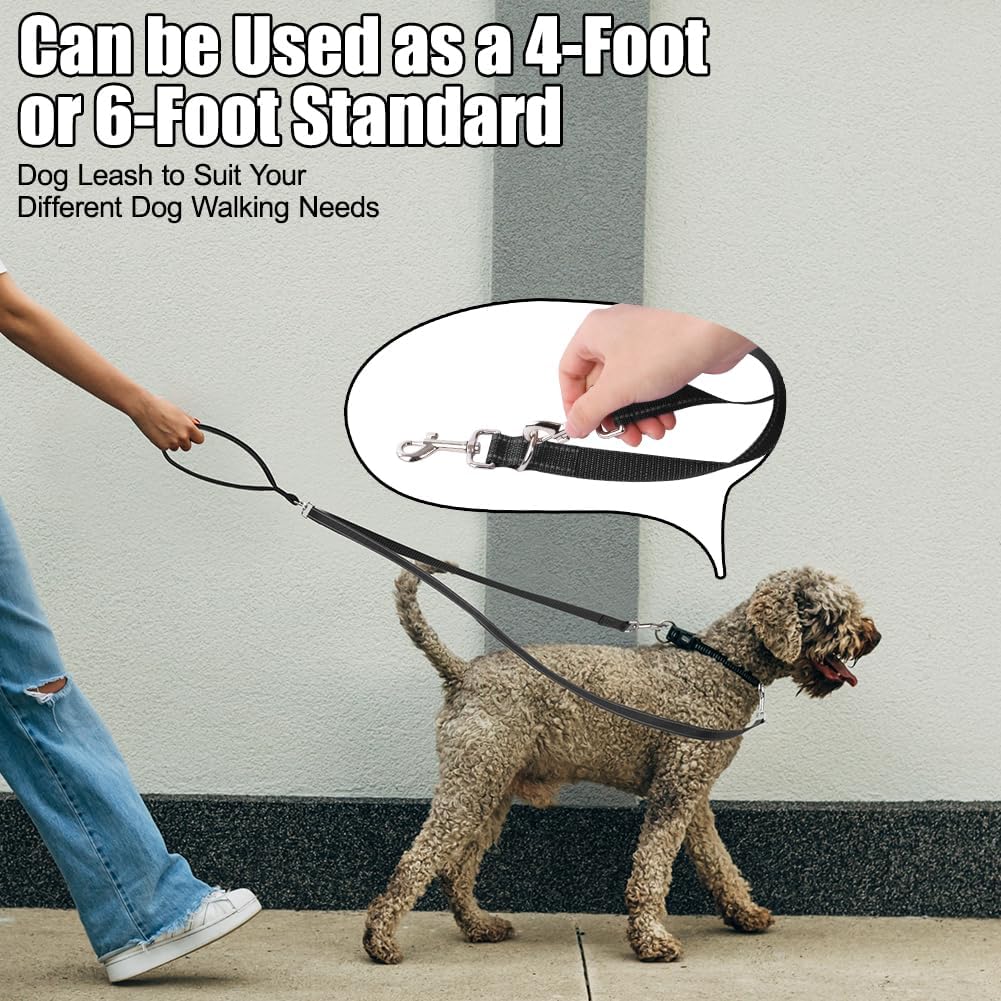 Thumbnail 6 de Adiwo 2M Guinzaglio Addestramento per Cani: doppia compressione di controllo, riflettente e 360°