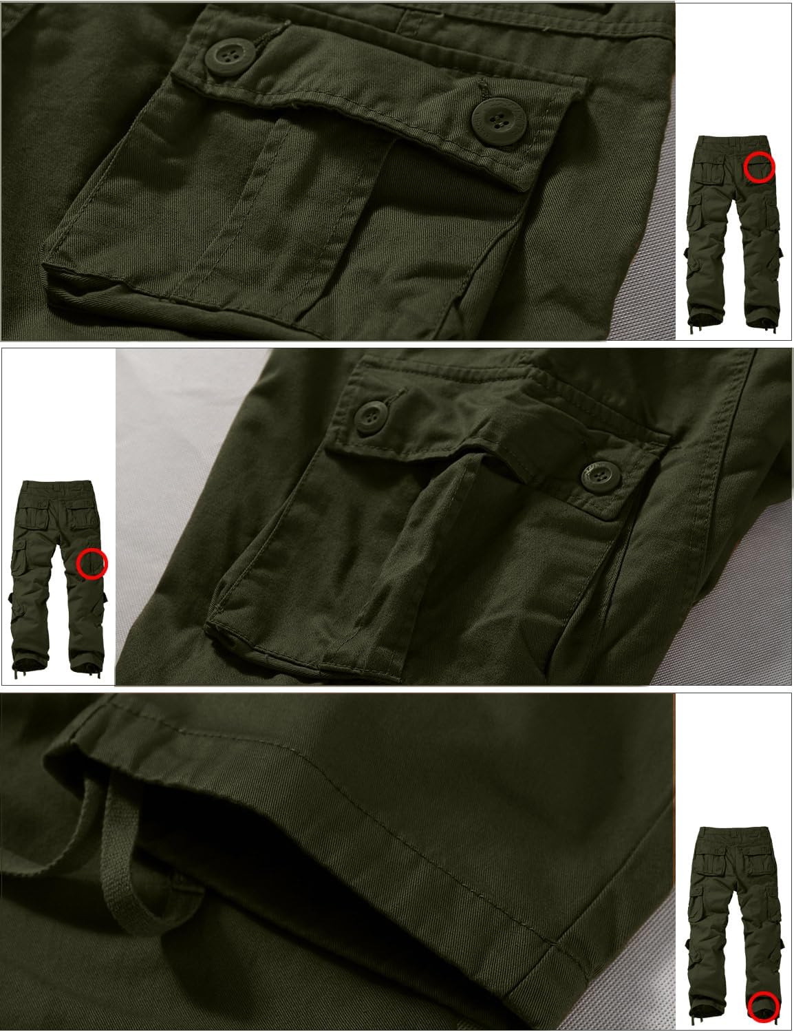 Thumbnail 6 de Match Men's Wild Cargo Pants