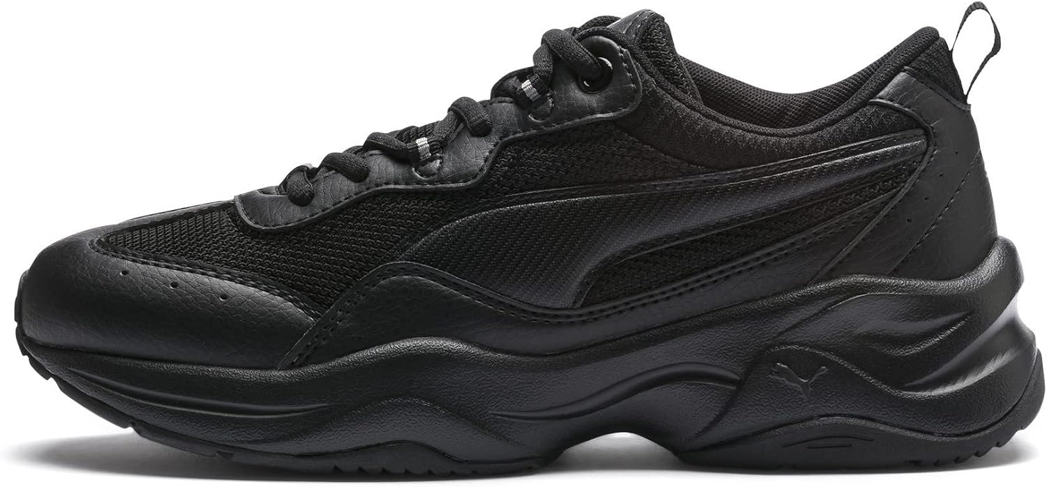 Detalle de PUMA Cilia sneakers 40 EU, Black Silver-Peach Bud
