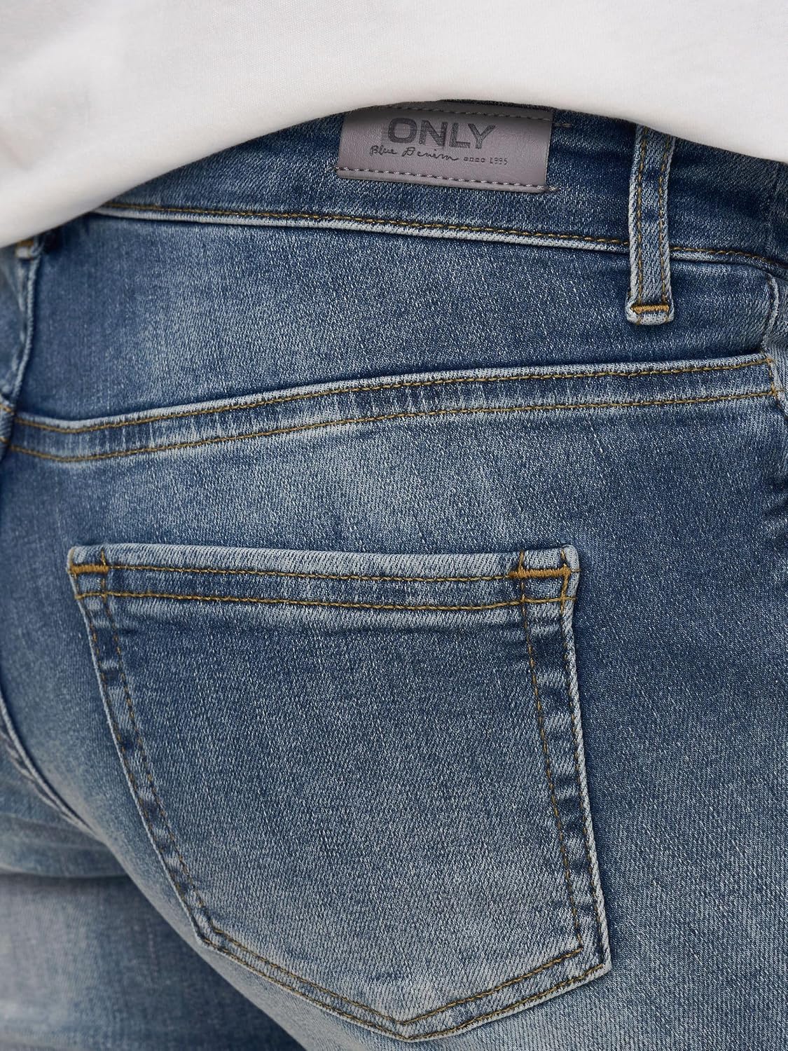 Thumbnail 6 de JACK & JONES Olmblush Mid SK Ank Raw DNM – Jeans Donna
