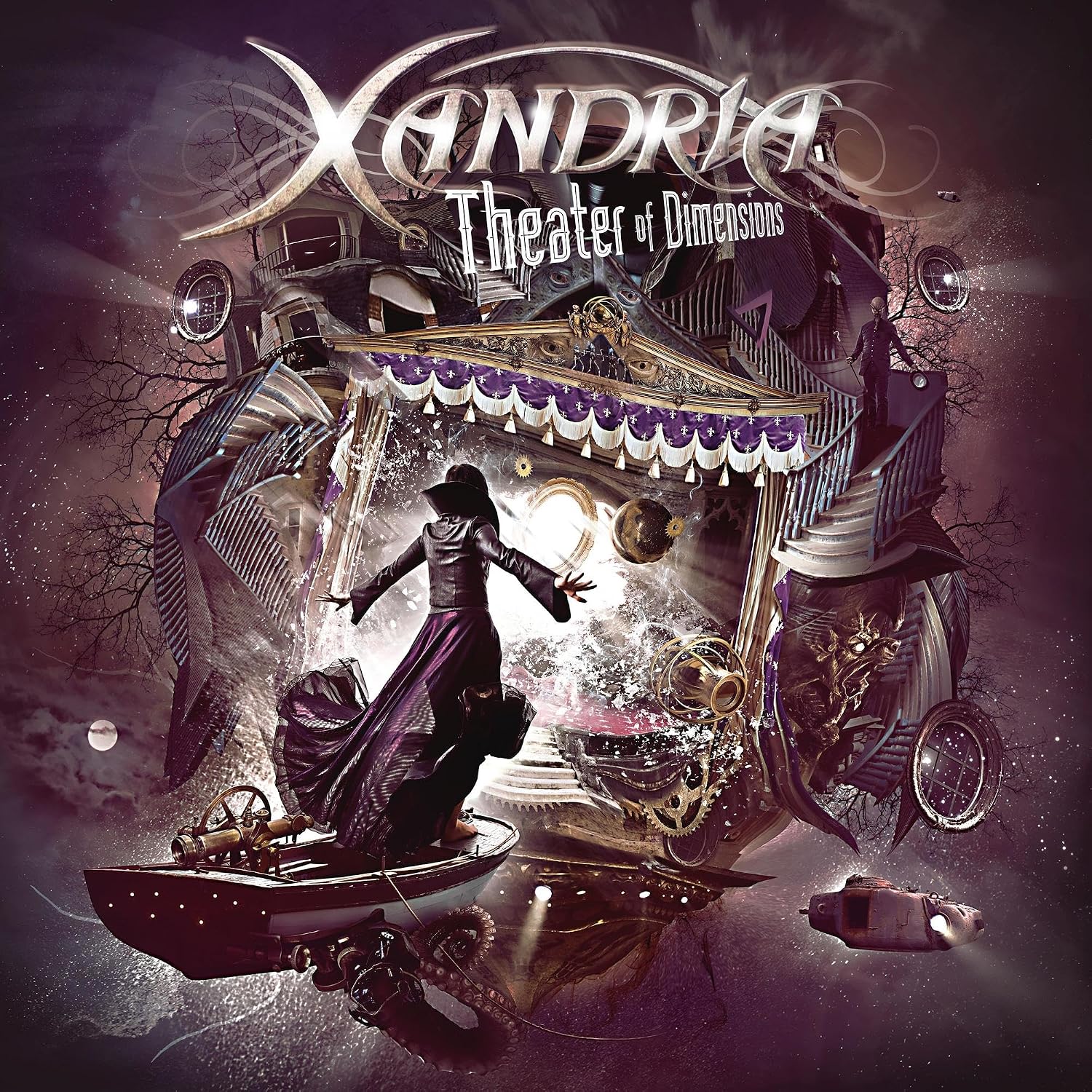 Xandria – Theatre Of Dimensions, symfonisk metal med orkester och gästsång