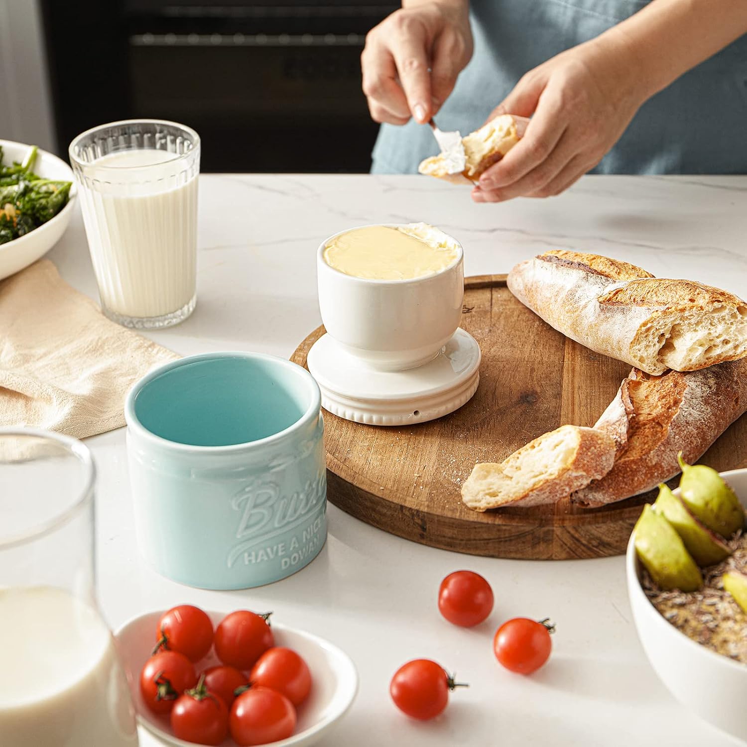 Detalle 2 de DOWAN Butter Keeper Crock mantequera 1,5 barras