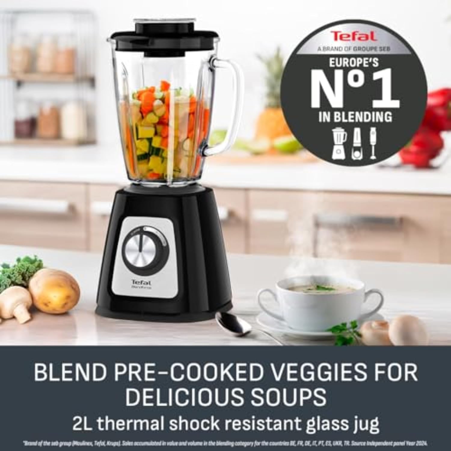 Thumbnail 3 de Tefal Blendforce II Blender 800W