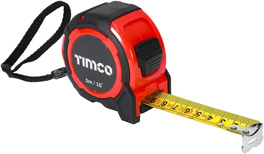Detalle 2 de TimCo 5m Tape Measure (5m/16ft x 25mm) with locking button