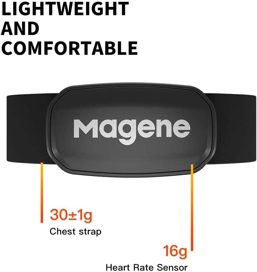 Thumbnail 6 de Magene H303 Heart Rate Monitor Chest Strap (ANT+/Bluetooth) for IOS/Android