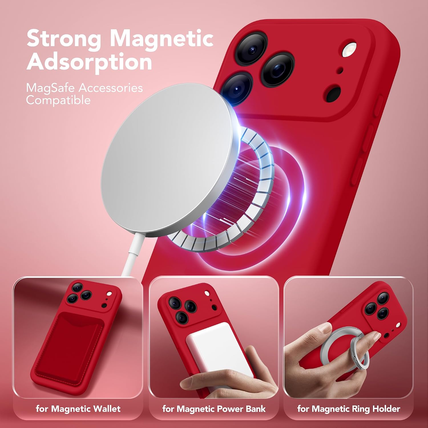 Detalle 2 de SuydanBox Magnetic iPhone 17 Pro Max Case 6.9"