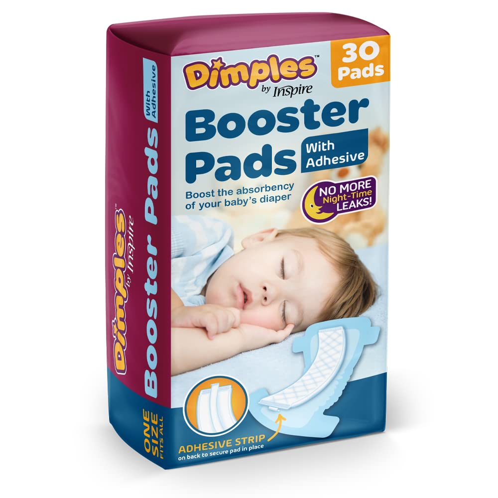 Detalle de Inspire Diaper Booster Pads, 30 Count