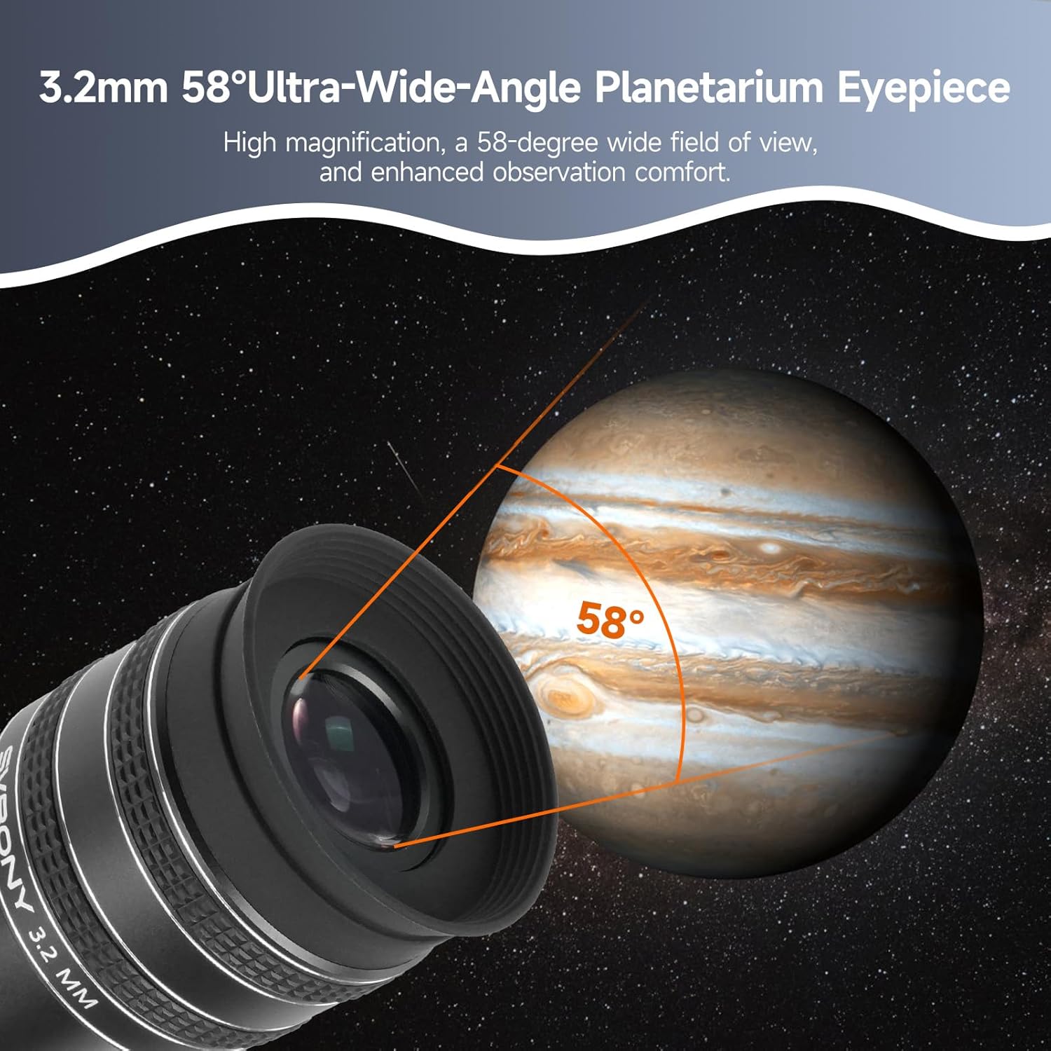 Thumbnail 5 de Svbony SV233 Telescope Accessory Kit 7–21mm zoom 🔭