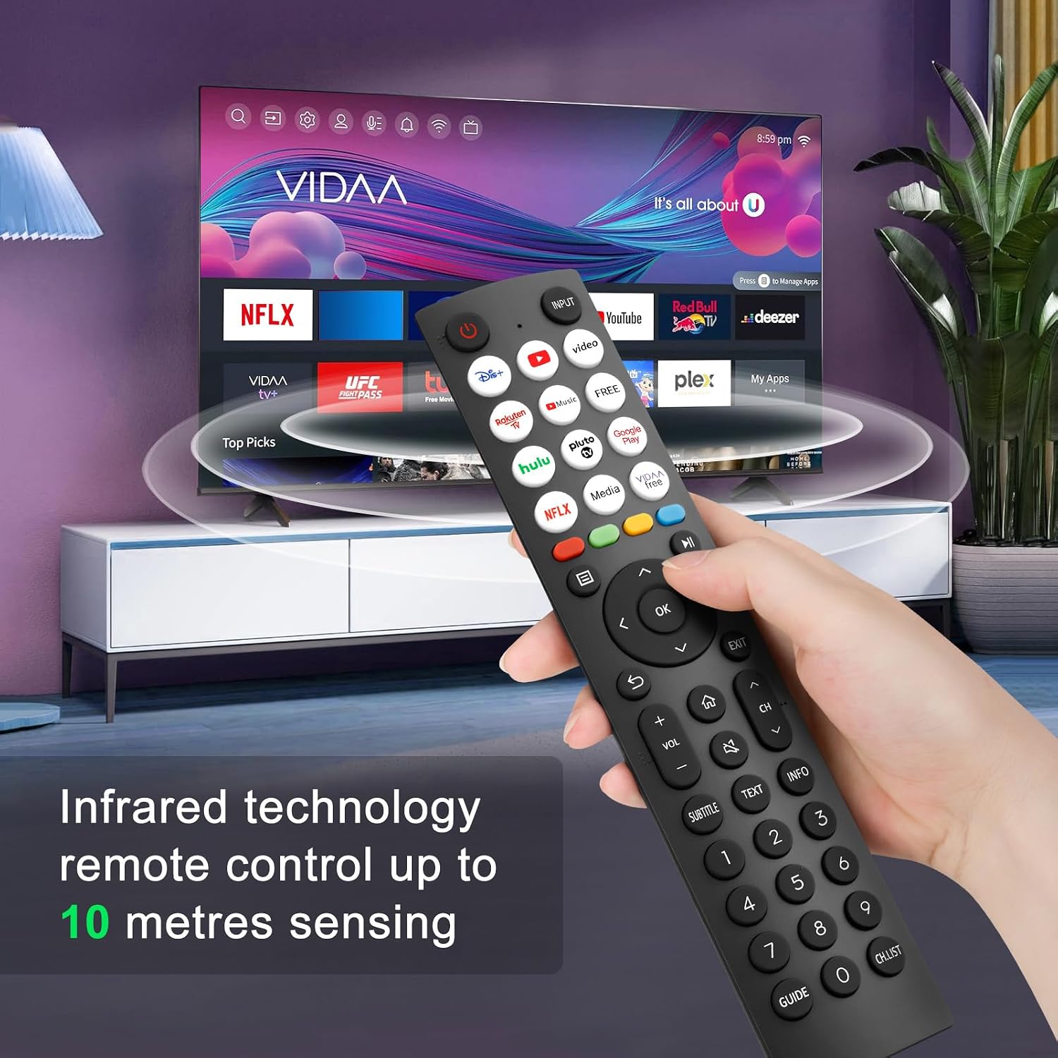 Thumbnail 6 de Universal Fernbedienung EN2Q36H für Hisense