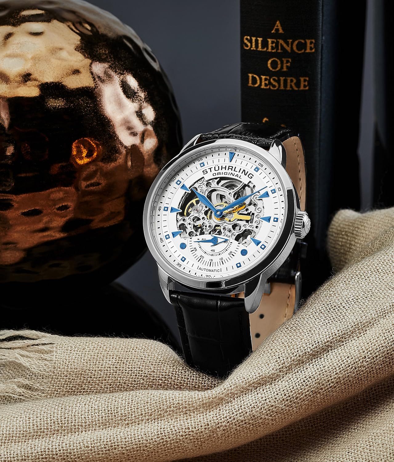 Thumbnail 4 de Stuhrling Original Skeleton Automatic Dress Watch