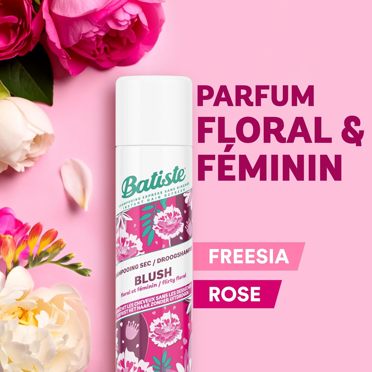 Detalle 2 de Batiste Shampooing Sec Blush 6x50ml