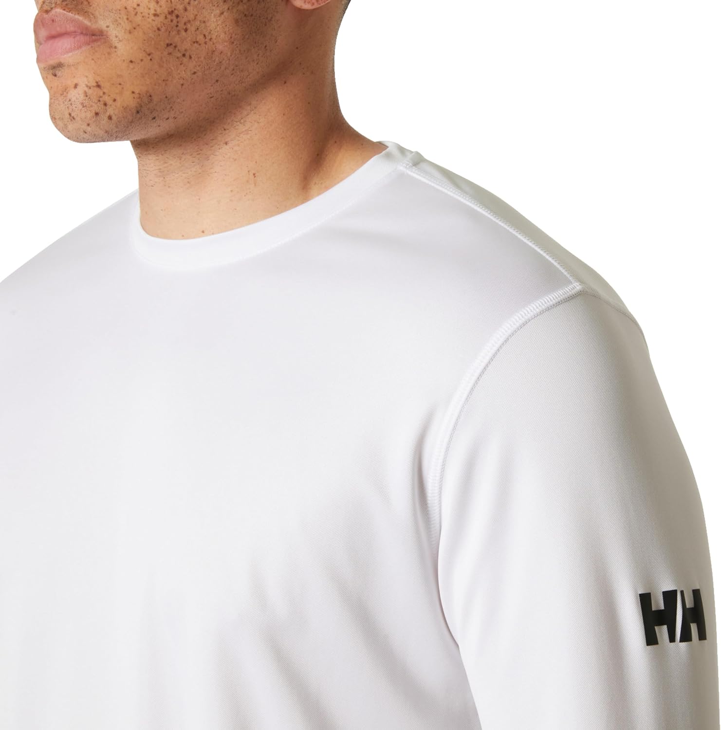 Detalle de Helly Hansen HH Tech Crew LS 2.0 T-Shirt Uomo – Pacco da 1