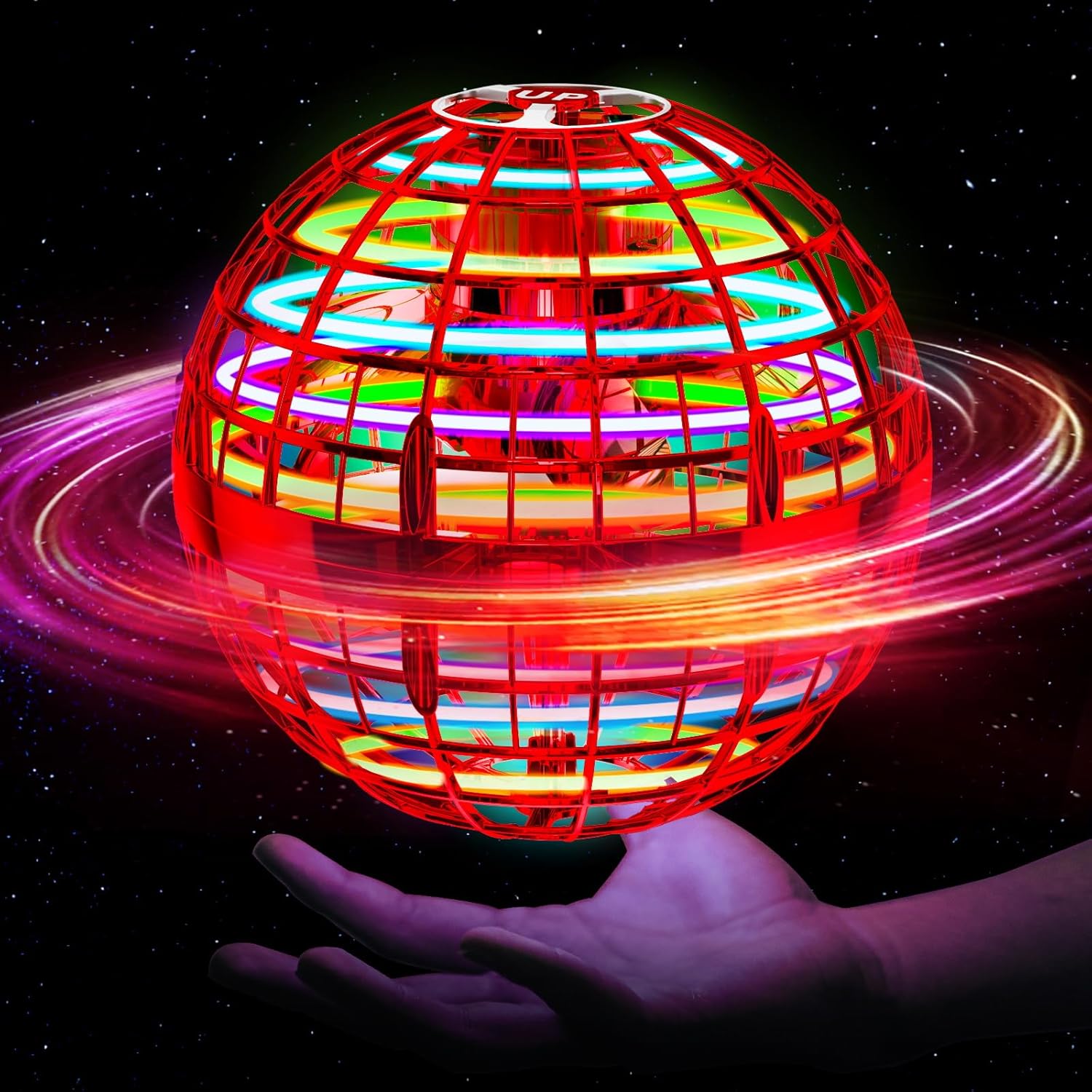 Thumbnail 6 de Ivtivfu Flying Orb Ball 2025 with Lights 🪁