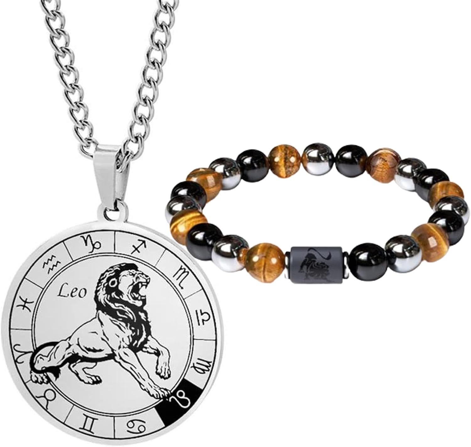 Thumbnail 6 de Caimeytie Sternzeichen Halskette und Armband Set 60cm
