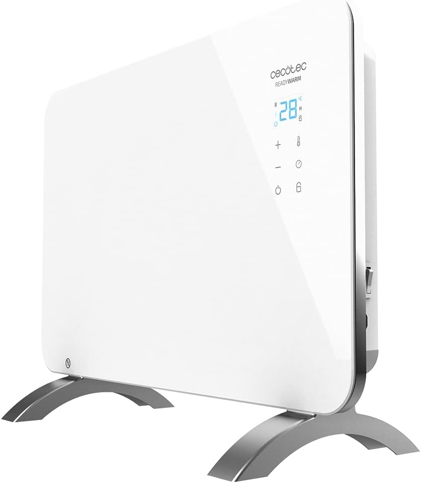 Detalle 2 de Cecotec Energy Efficient Ready Warm 6650 Crystal: radiatore elettrico 1000 W con Wi‑Fi (Tuya Smart)
