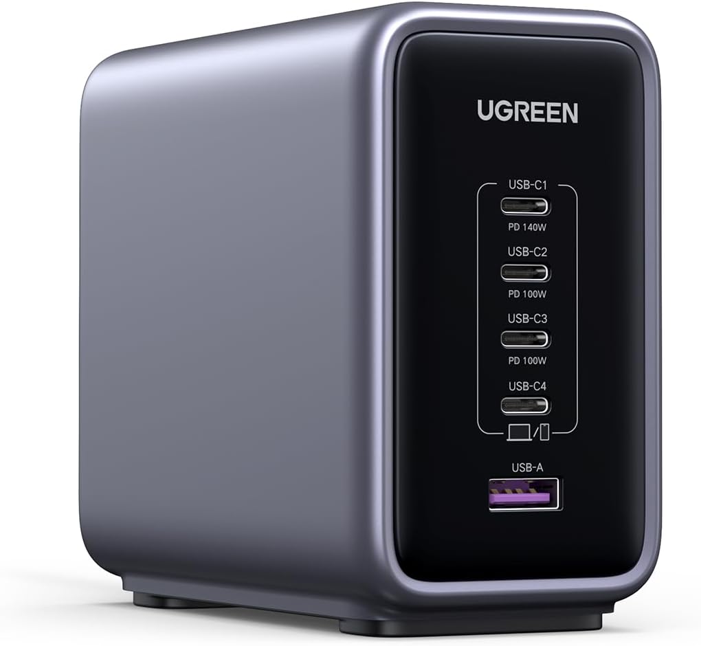 Detalle de UGREEN Nexode Caricatore USB C GaN 300W